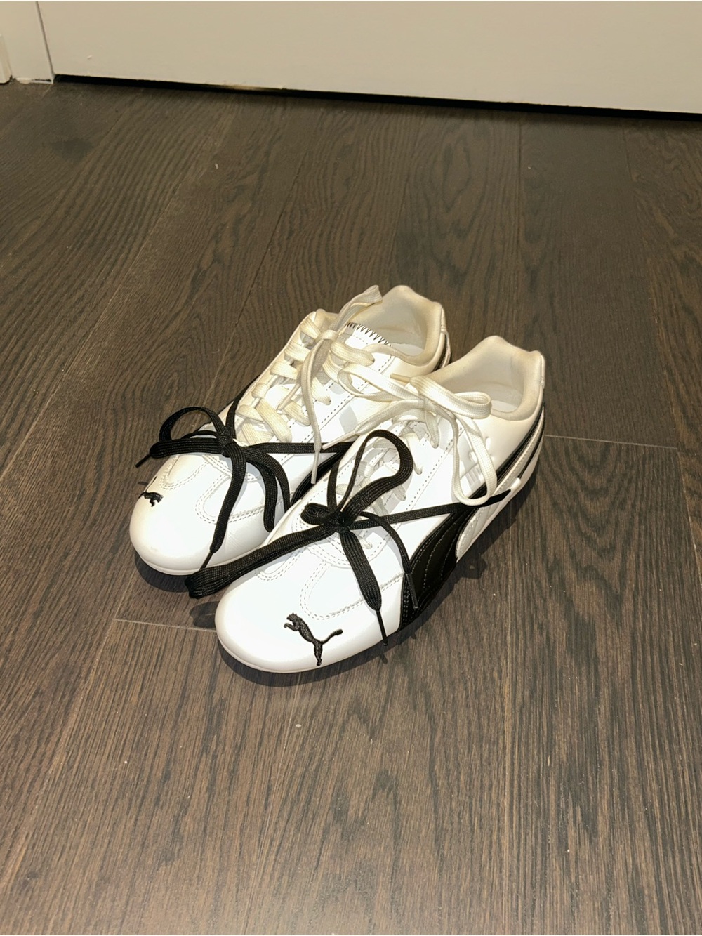 Rosie x Puma Speedcat Shoes sneakers Black and White
